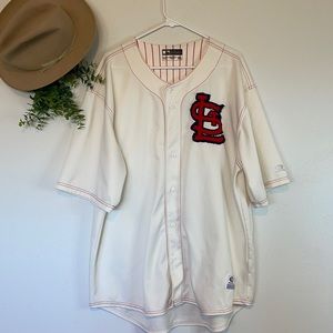 STL-St. Louis Cardinals Baseball Genuine Merchandise True Fan Jersey-men’s 2XL